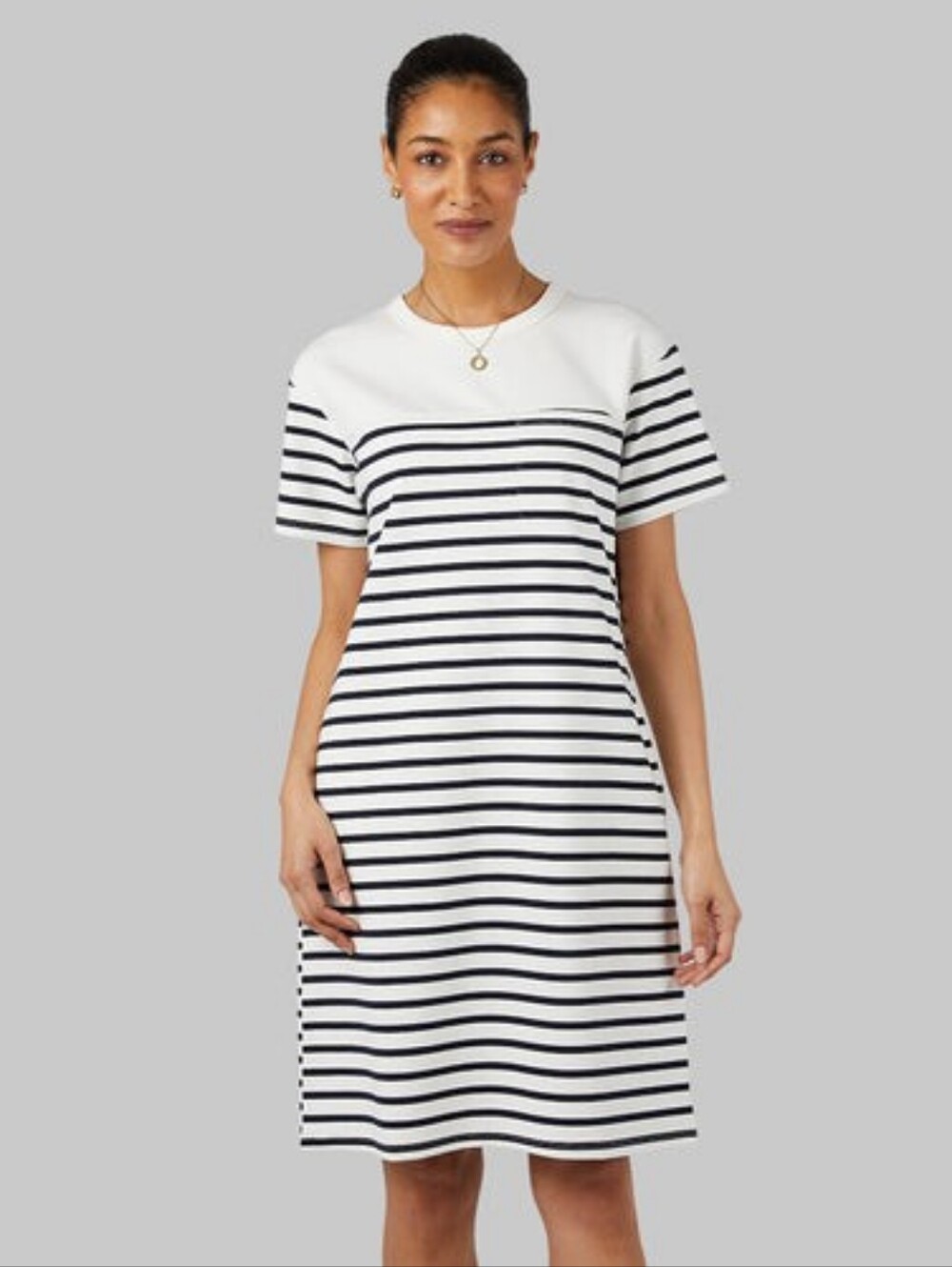 Striped Shirt Dress Size Small